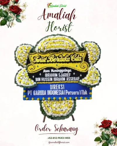 Papan Bunga Duka di Giripurwo